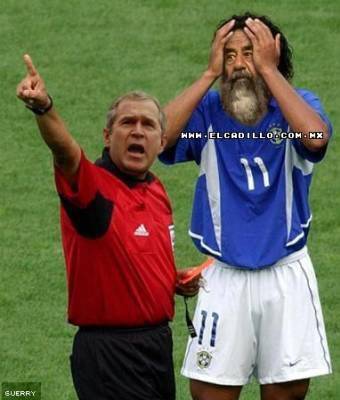 saddam khrag ma kat3rafch tal3ab